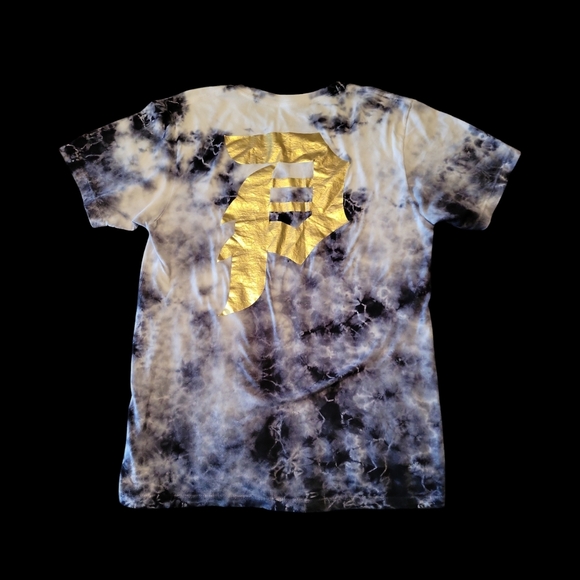 Primitive Other - PRIMITIVE Men's Short Sleeve Tie Dye T Shirt Gray/Black Cotton SZ S